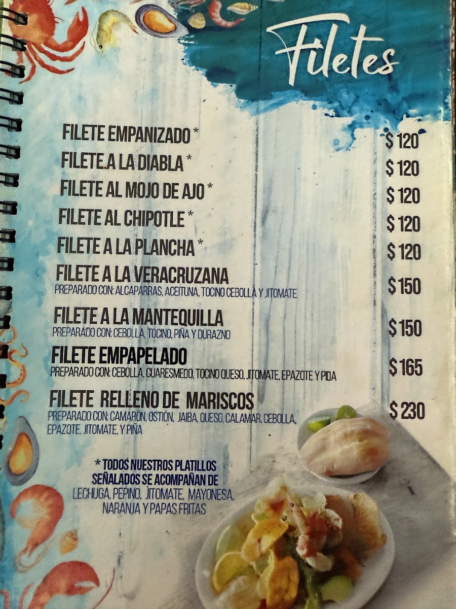 El Pulpo Loco Marisquería Menu - Image 2